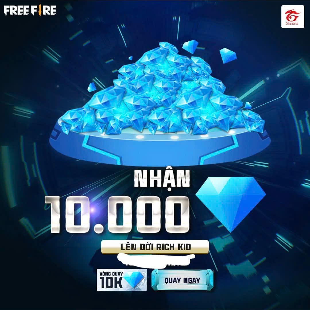 Random Kim Cương Free Fire🔥